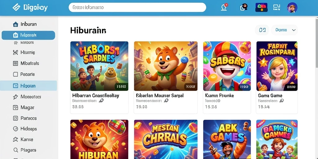 Level tantangan dengan desain kreatif dan menyenangkan.