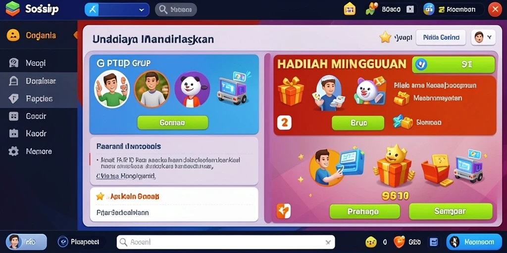 Fitur kustomisasi karakter yang lengkap dan menarik.